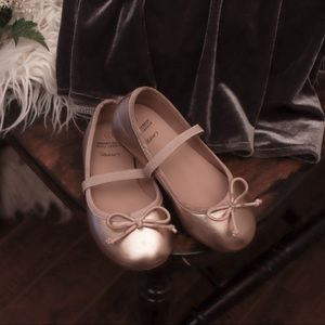 George size 7t rose gold flats
